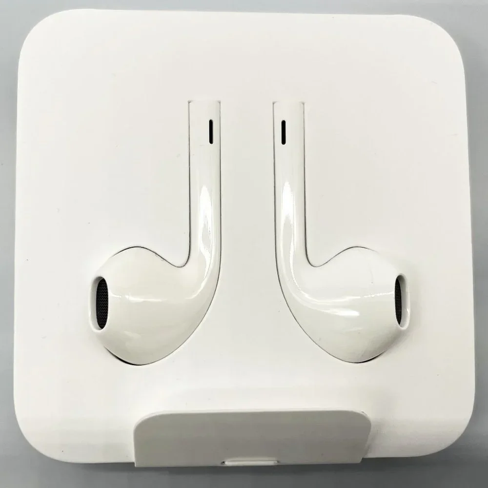 Apple Products White Charging HDMI Adapter-Wired Earphones-(2) Sticker Decals